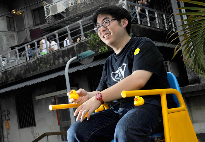 廖軍豪，都市酵母，小熊，台北，寶藏巖，黃色椅子計畫 ,cityyeast,Taipei